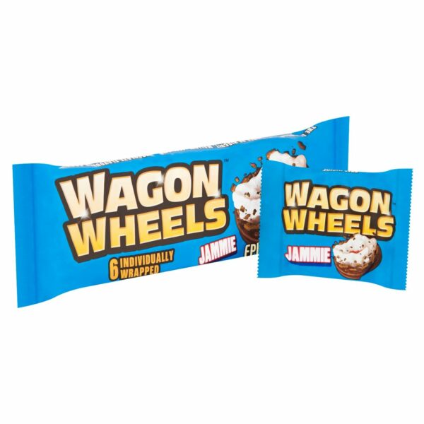 Wagon Wheels Jammie Biscuits 6 per pack - Image 2