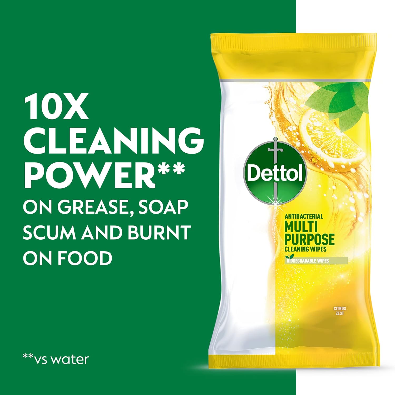Dettol Antibacterial multi purpose cleaning wipes 50s Britannia.lk