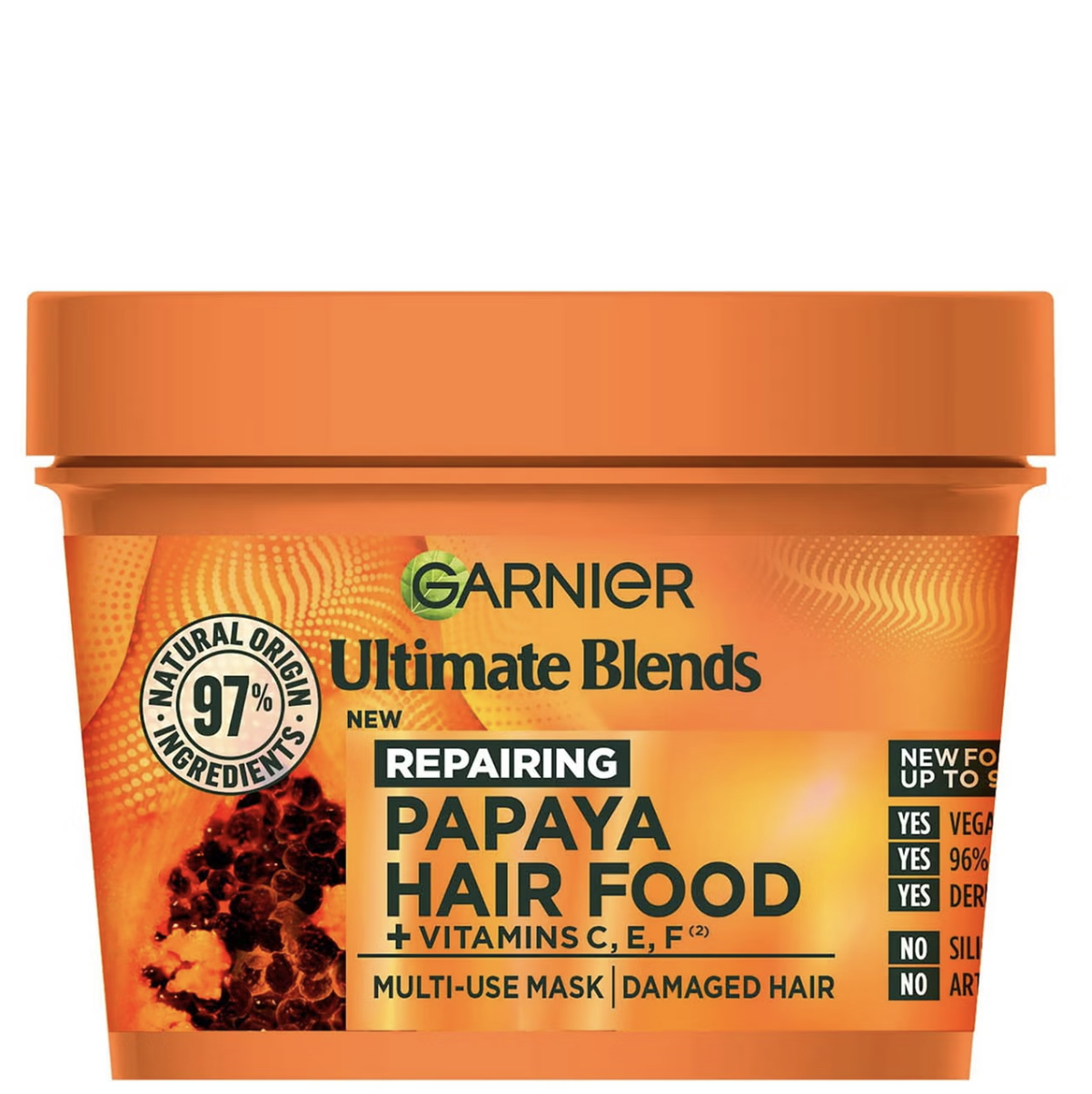 Garnier Ultimate Blends Hair Food Papaya 3in1 Damaged Hair Mask