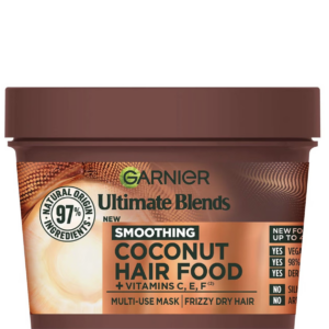 Garnier Ultimate Blends Hair Food Coconut Oil 3-in-1 Frizzy Hair Mask Treatment 390ml