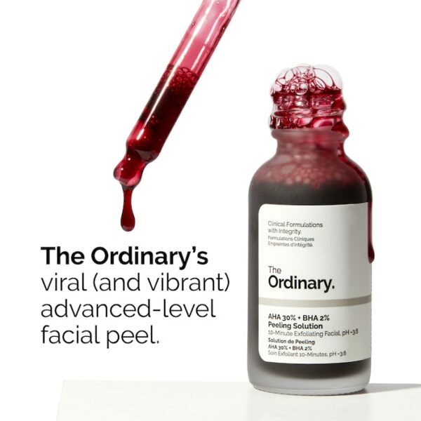 The Ordinary. AHA 30% + BHA 2% Exfoliating Peeling Solution 30ml - Image 2