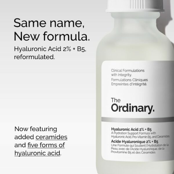 The Ordinary. Hyaluronic Acid 2% + B5 Hydrating Serum  30ml - Image 4