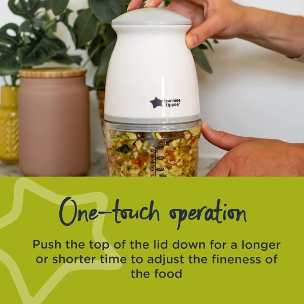 Tommee Tippee Quick-Chop Mini Baby Food Blender and Chopper - Image 9