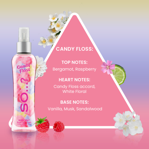 Body Mist By So…? Candy Floss Womens Mini Mist 50ml - Image 6