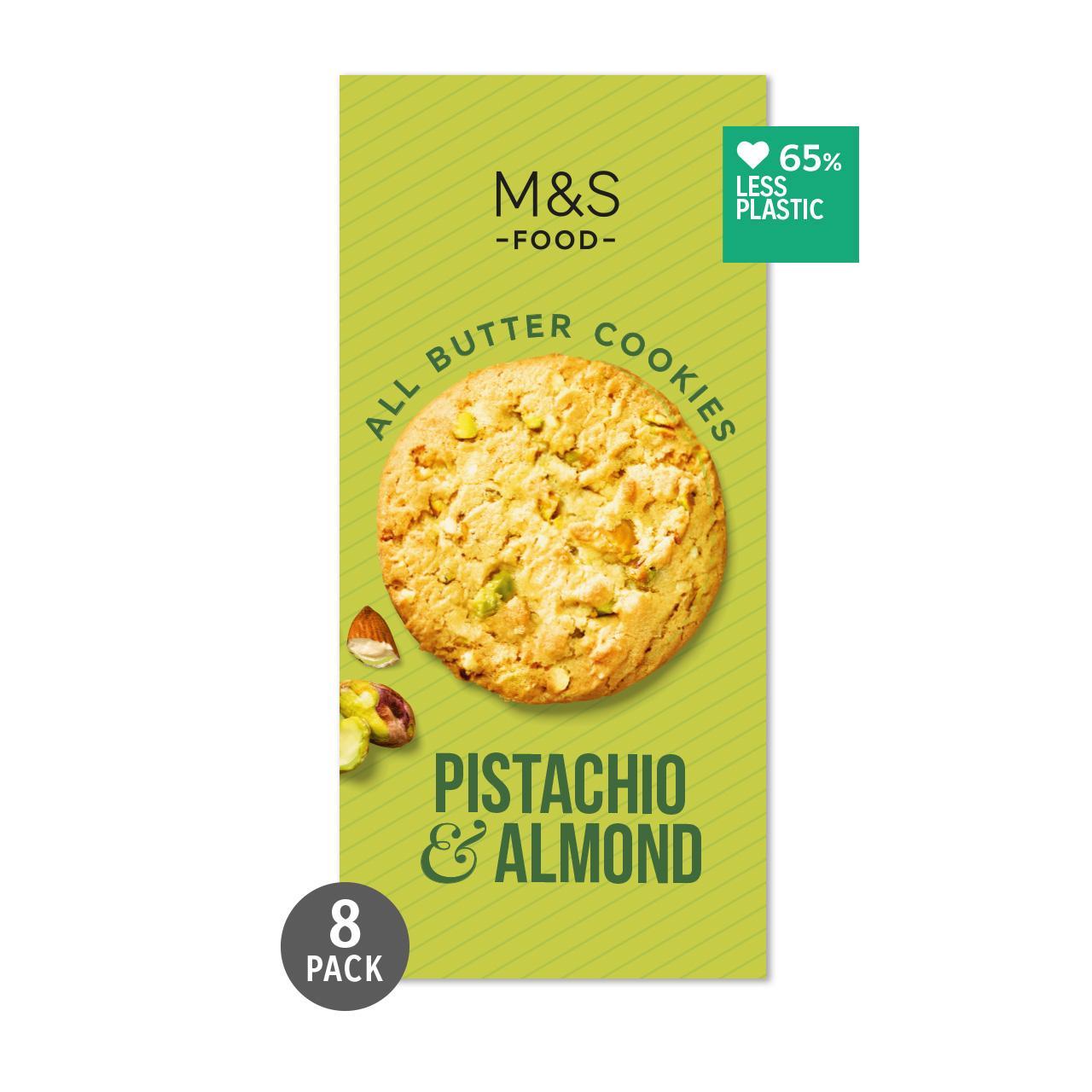 M&S Pistachio & Almond Cookies 200g Britannia.lk