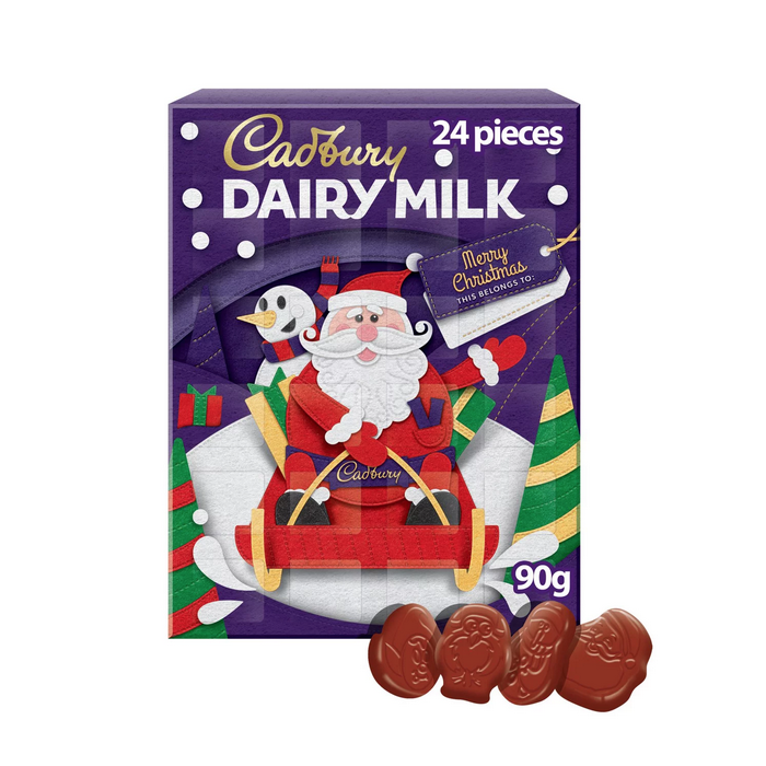 Cadbury Dairy Milk Chocolate Xmas Advent Calendar - Image 2