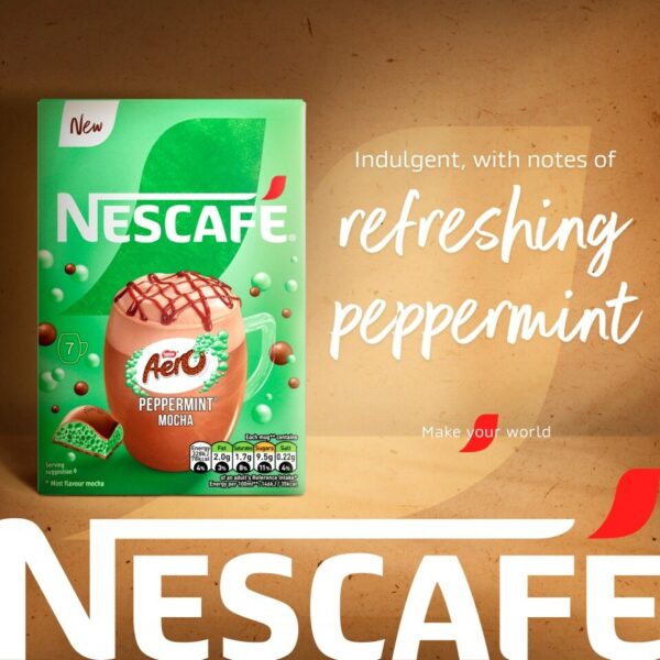 Nescafe Aero Peppermint Mocha 7x19g - Image 2
