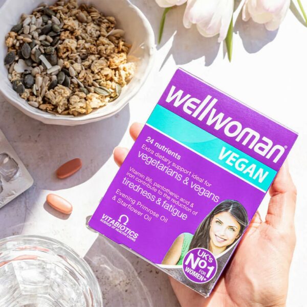 Vitabiotics Wellwoman Vegan - 60 Capsules - Image 3