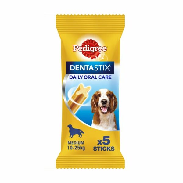 Pedigree Dentastix Daily Oral Care 10-25Kg 5per pack 128g