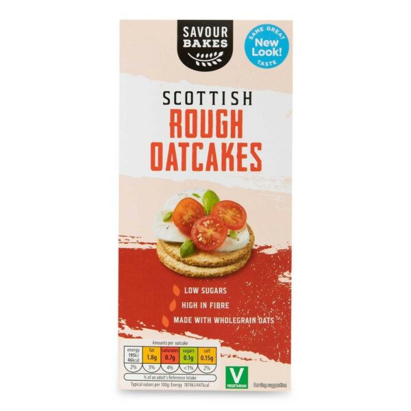 Savour Bakes Rough Oatcakes 250g