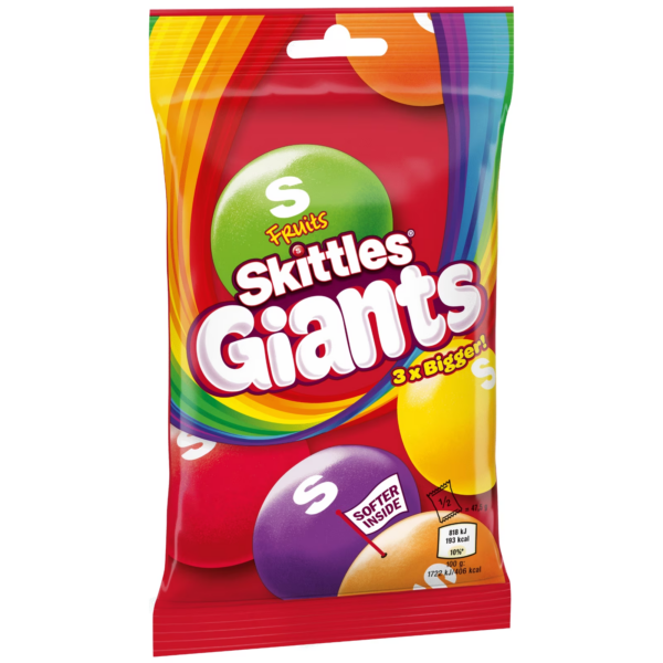 Skittles Giants  Chewy Sweets 116g