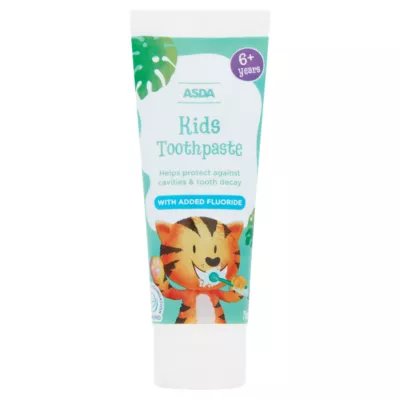 ASDA Kids Toothpaste 6+ Years 75ml